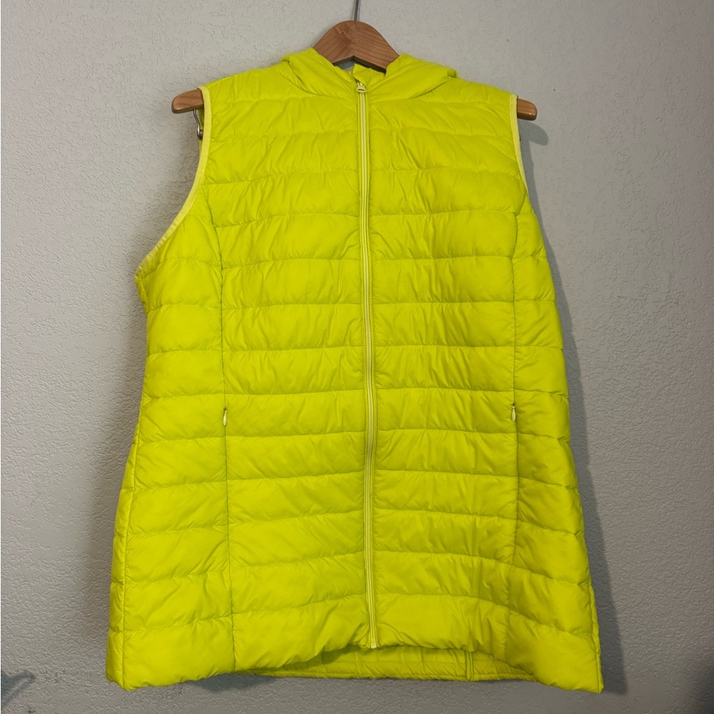 Torrid Lemon Yellow Puffer Vest